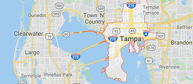 Tampa Bay Area Map